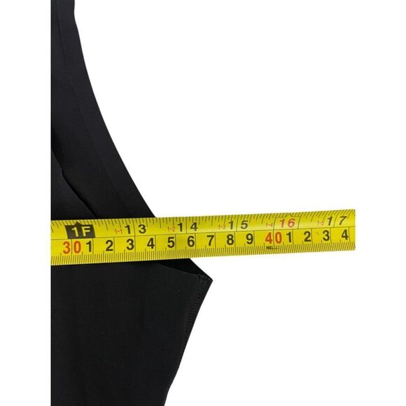 Zara Womens Jumpsuit M Black Sleeveless Skinny Stretch Performance 1355/513 NWT - Picture 13 of 16